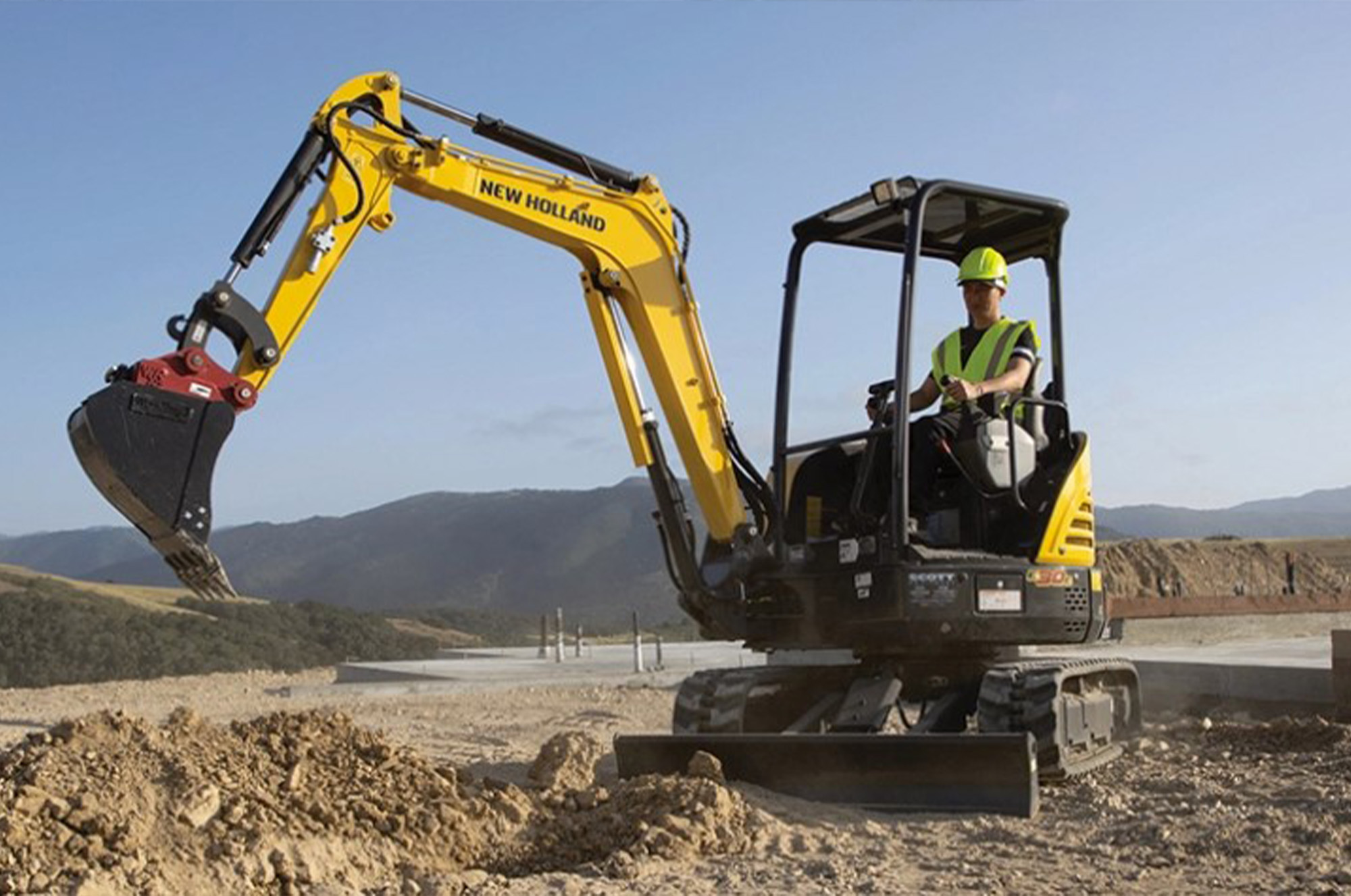 New Holland Mini Excavator