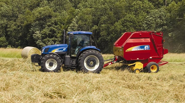 Tractor in Field